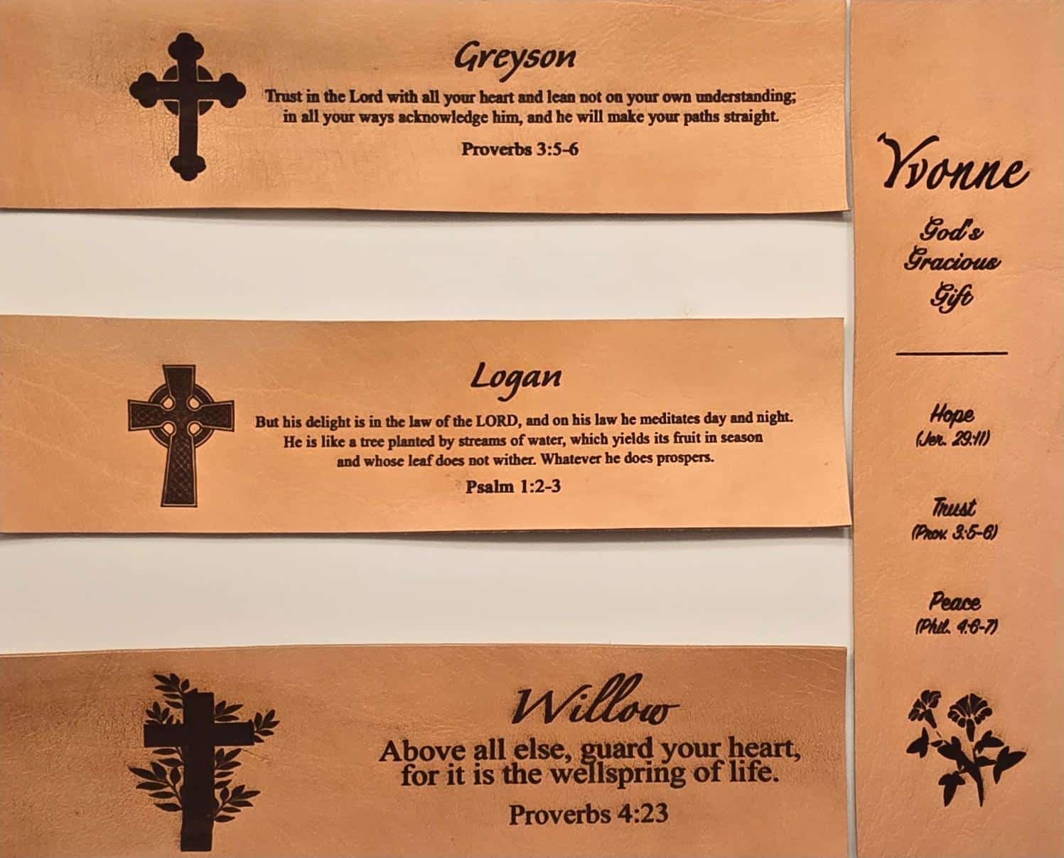 Custom Engraved Bookmarks