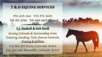 T & D Equine Services